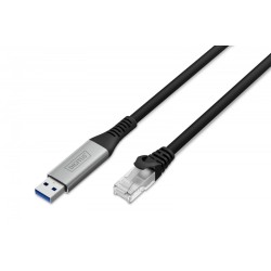 Kabel adapter DIGITUS USB-A – RJ45 Kat. 6A S/FTP, 1 Gbit/s, … | PartsPC.pl