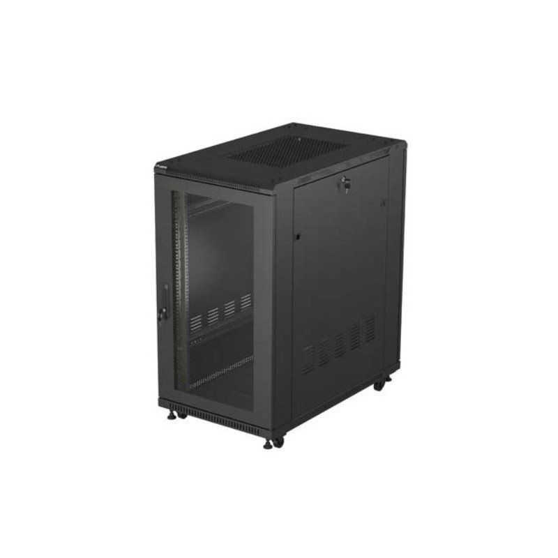 Szafa instalacyjna Rack Lanberg stojąca 19" 22U 600x1000 Cza… | PartsPC.pl