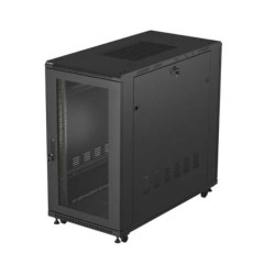 Szafa instalacyjna Rack stojąca 19" 22U 600x1200 czarna drzw… | PartsPC.pl