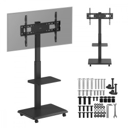 Stand / wózek dla TV Ergo-Office ER-304 B, max. obciążenie 5… | PartsPC.pl