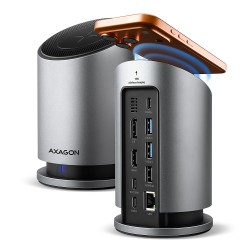 AXAGON HMC-WL9 Wieloportowy hub USB 9in1, 10Gbps, 3xUSB-A, 1… | PartsPC.pl
