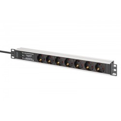 Listwa zasilająca DIGITUS PDU Rack 19" z zab. przeciwprzepię… | PartsPC.pl