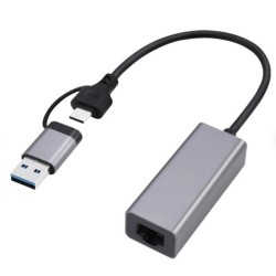 Gembird Karta sieciowa USB 3.1 USB-A/USB-C 2.5 Gb/s | PartsPC.pl