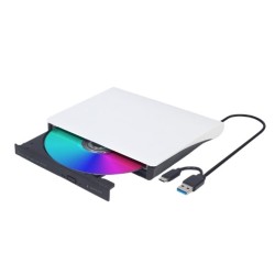 Gembird Napęd DVD na USB zewnętrzny DVD-USB-031-BW czarno-bi… | PartsPC.pl