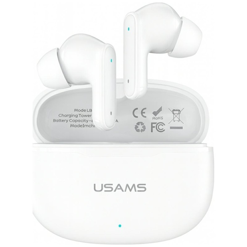 Słuchawki z mikrofonem Usams E05 TWS Bluetooth 5.0+ stacja d… | PartsPC.pl