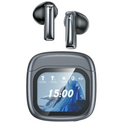 AWEI Słuchawki bluetooth ENC TP100 5.4 TWS LCD czarne | PartsPC.pl