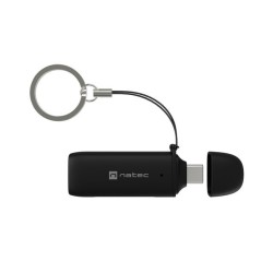 Czytnik kart Natec Scarab C SD/Micro SD USB 3.2. Gen 1 czarn… | PartsPC.pl