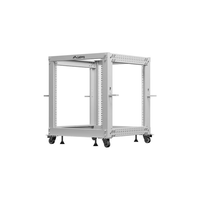 Stojak Open Rack 19" Lanberg 12U 600x600 - 1100 regulowany s… | PartsPC.pl