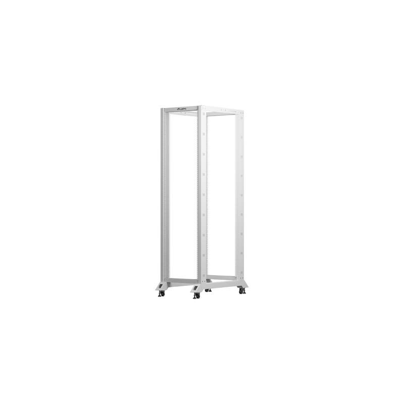 Stojak Open Rack 19" Lanberg 42U 600x1000 szary | PartsPC.pl