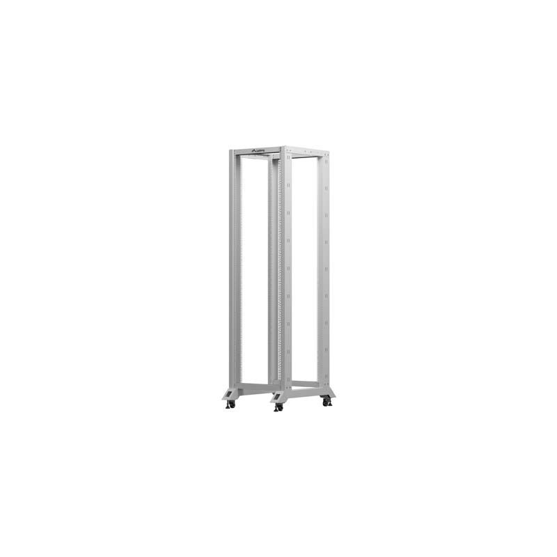 Stojak Open Rack 19" Lanberg 42U 600x800 Szary | PartsPC.pl