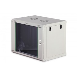 Szafa sieciowa wisząca jednosekcyjna DIGITUS Dynamic 19" 9U,… | PartsPC.pl
