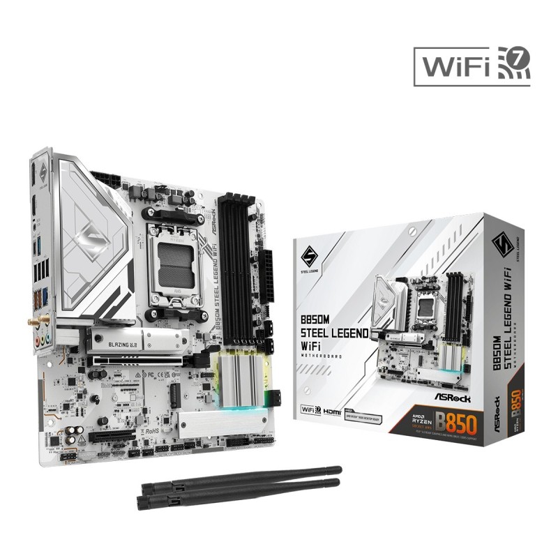 Płyta ASrock B850M Steel Legend WiFi /AMD | PartsPC.pl