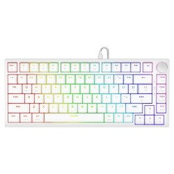 Klawiatura przewodowa SAVIO ASTRAL White OUTEMU White Jade R… | PartsPC.pl