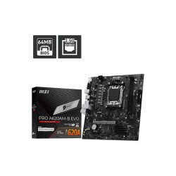 Płyta MSI PRO A620AM-B EVO /AMD A620/DDR5/SATA3/M.2/USB3.0/P… | PartsPC.pl