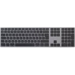 Matias Klawiatura bezprzewodowa - Mac dongle USB-C Silver | PartsPC.pl