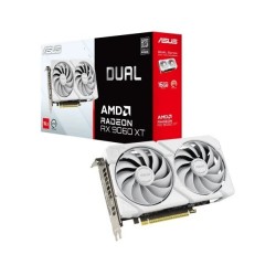 Karta VGA Asus Dual Radeon RX 9060 XT White Edition 16GB GDD… | PartsPC.pl