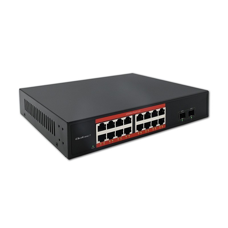 Switch niezarządzalny Qoltec przełącznik sieciowy Gigabit Et… | PartsPC.pl