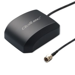 Antena GPS Qoltec GLONASS z podstawą magnetyczną | dookólna … | PartsPC.pl