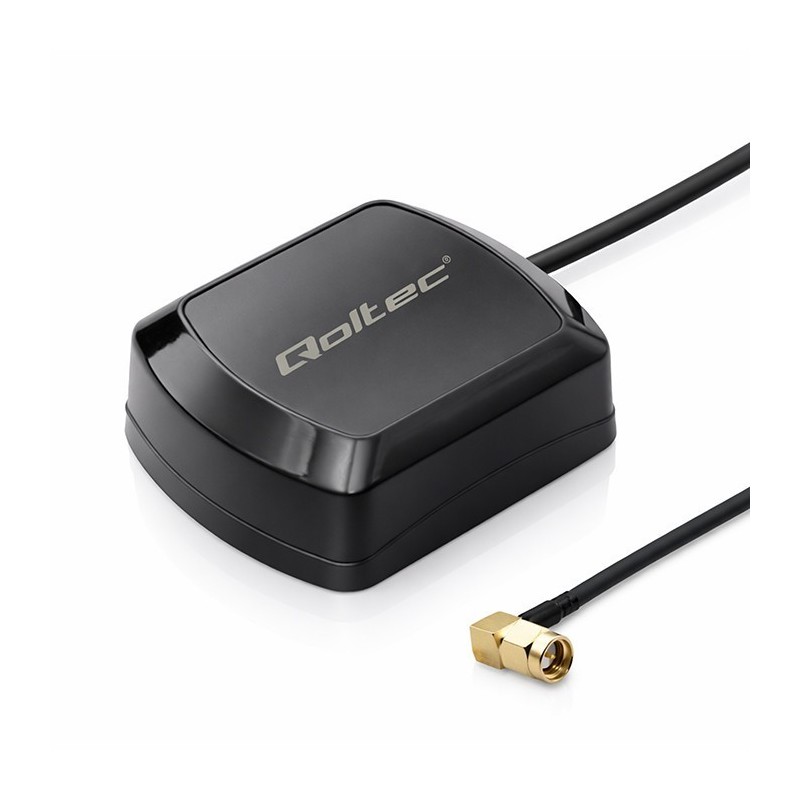 Antena GPS Qoltec GLONASS z podstawą magnetyczną | dookólna … | PartsPC.pl