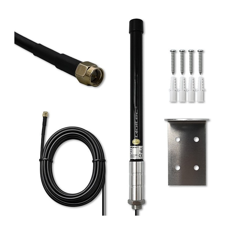Antena 4G LTE Qoltec 15dBi | dookólna | zewnętrzna | SMA | w… | PartsPC.pl