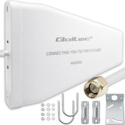Antena 4G 5G LTE Qoltec 9dBi | kierunkowa | zewnętrzna | N f… | PartsPC.pl