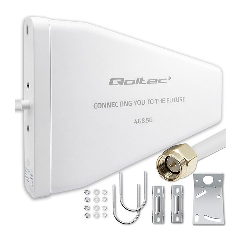 Antena 4G 5G LTE Qoltec 9dBi | kierunkowa | zewnętrzna | N f… | PartsPC.pl