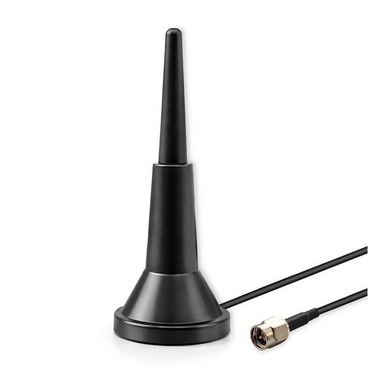 Antena 4G LTE Qoltec z podstawą magnetyczną | 5dBi | wewnętr… | PartsPC.pl
