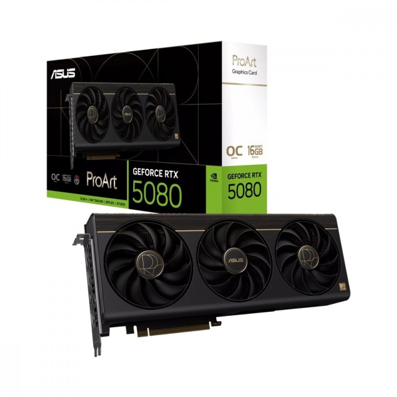 Karta VGA Asus GeForce RTX 5080 PROART-RTX5080-O16G OC 16GB … | PartsPC.pl