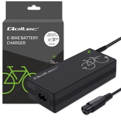 Ładowarka Qoltec do roweru elektrycznego 36V | 42V | 2A | 3P… | PartsPC.pl