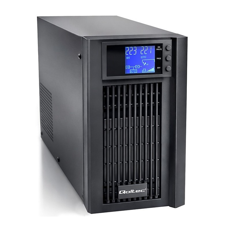 Zasilacz awaryjny UPS Qoltec Pure Sine Wave | 3kVA | 2400W |… | PartsPC.pl