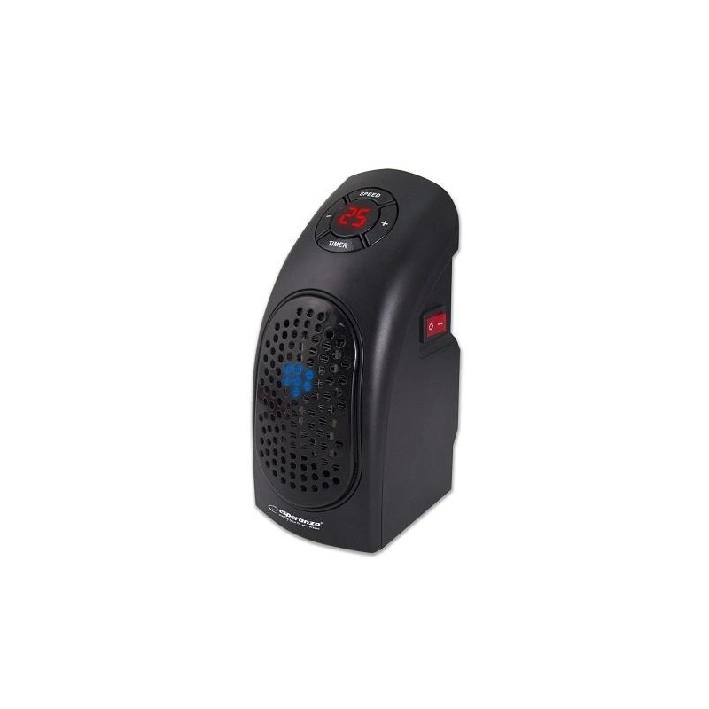 Grzejnik Esperanza 400W "Kalahari" czarny | PartsPC.pl