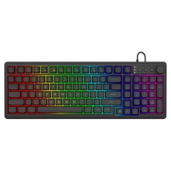 Savio Klawiatura membranowa GALAXIS RGB | PartsPC.pl