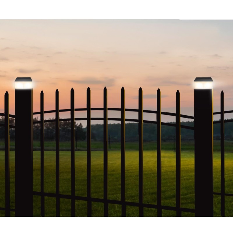 Lampa solarna LED na słupek GreenBlue GB128 100x100mm, dasze… | PartsPC.pl