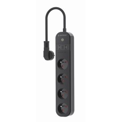 Gembird Inteligentna listwa zasilająca Tuya 4xFR 2xUSB-A 1xU… | PartsPC.pl