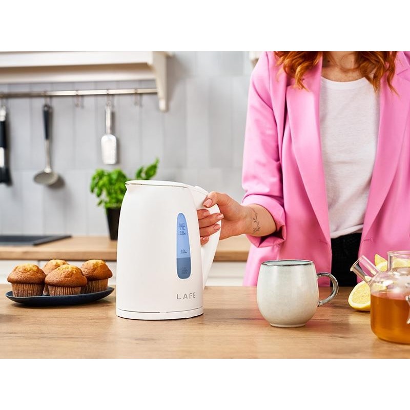 Czajnik elektryczny LAFE Essential White | PartsPC.pl