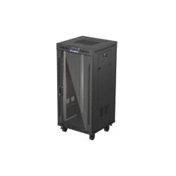 Szafa instalacyjna Rack Lanberg stojąca 19" 24U 600x600 czar… | PartsPC.pl