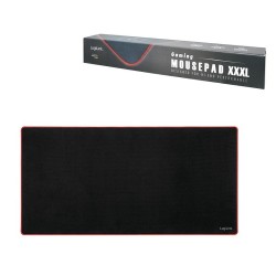 LogiLink Podkładka pod mysz XXXL dla graczy, czarna | PartsPC.pl