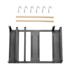 Półka magnetyczna na lodówkę / pralkę Maclean MC-910 czarna, 12kg max