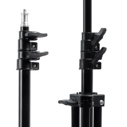 Statyw do lampy pierścieniowej LED 12'' Maclean MC-163 max. wysokość 190cm,