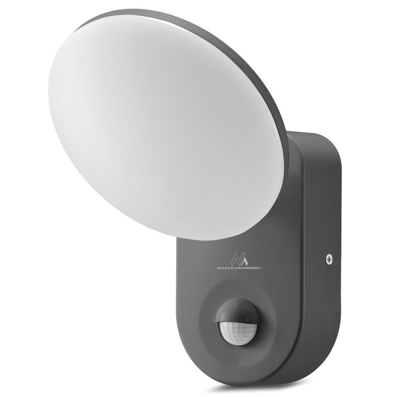 Lampa LED ścienna z czujnikiem PIR Maclean MCE367 | PartsPC.pl