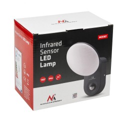 Lampa LED ścienna z czujnikiem PIR Maclean MCE367 | PartsPC.pl