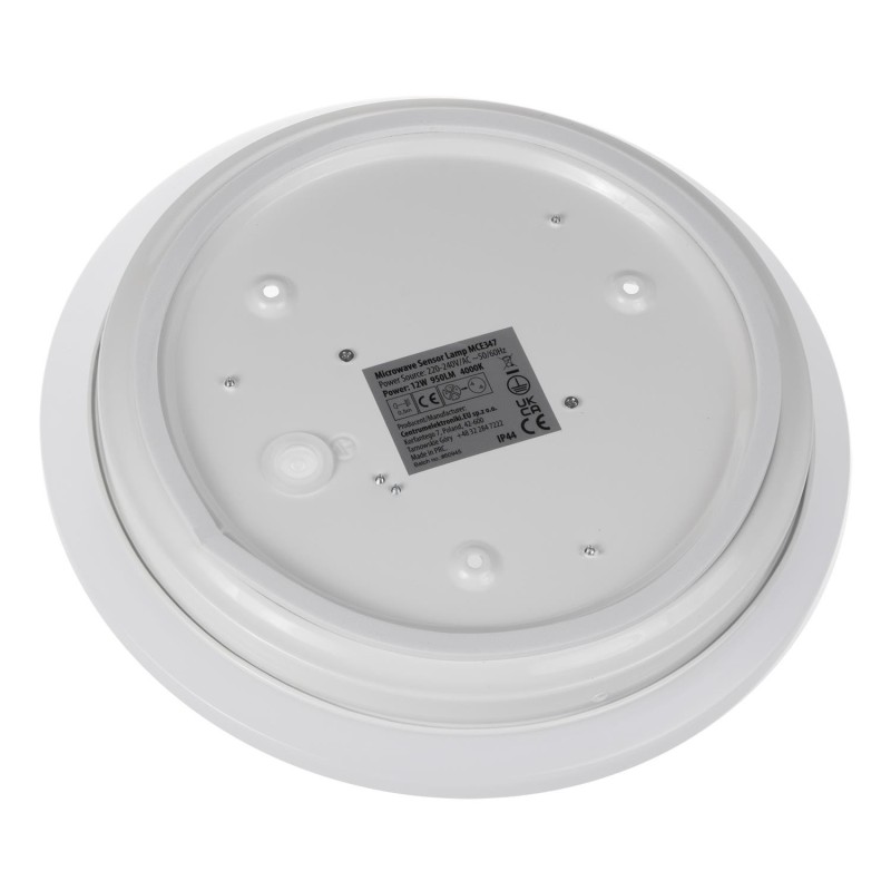 Lampa LED z czujnikiem Maclean MCE347, sufitowa, czujnik mikrofalowy