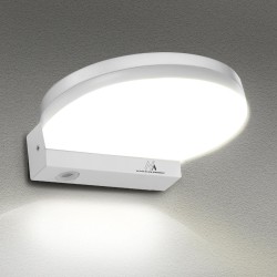 Lampa LED Maclean MCE346 W, kolor biały, 15W, IP65, 1300lm, barwa neutralna
