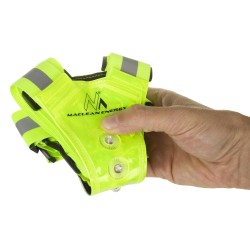Szelki LED dla biegaczy, rowerzystów Maclean MCE425 | PartsPC.pl