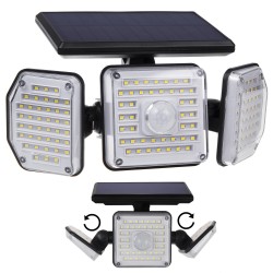 Lampa solarna LED Maclean MCE615 z czujnikiem ruchu IP65, 4W, 320lm, 4000K,