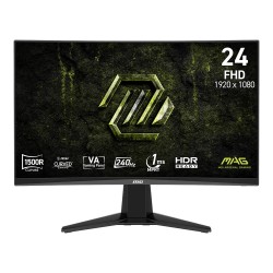 MSI Monitor 23.6 cala MAG 245C X24 LED/FHD/Curved/240Hz/czar… | PartsPC.pl