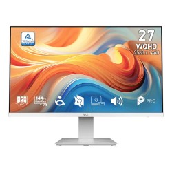 MSI Monitor 27 cali PRO MP273QW E14 LED/WQHD/FLAT/144Hz/biał… | PartsPC.pl