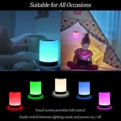Lampka Techly bezprzewodowa RGB dotykowa | PartsPC.pl