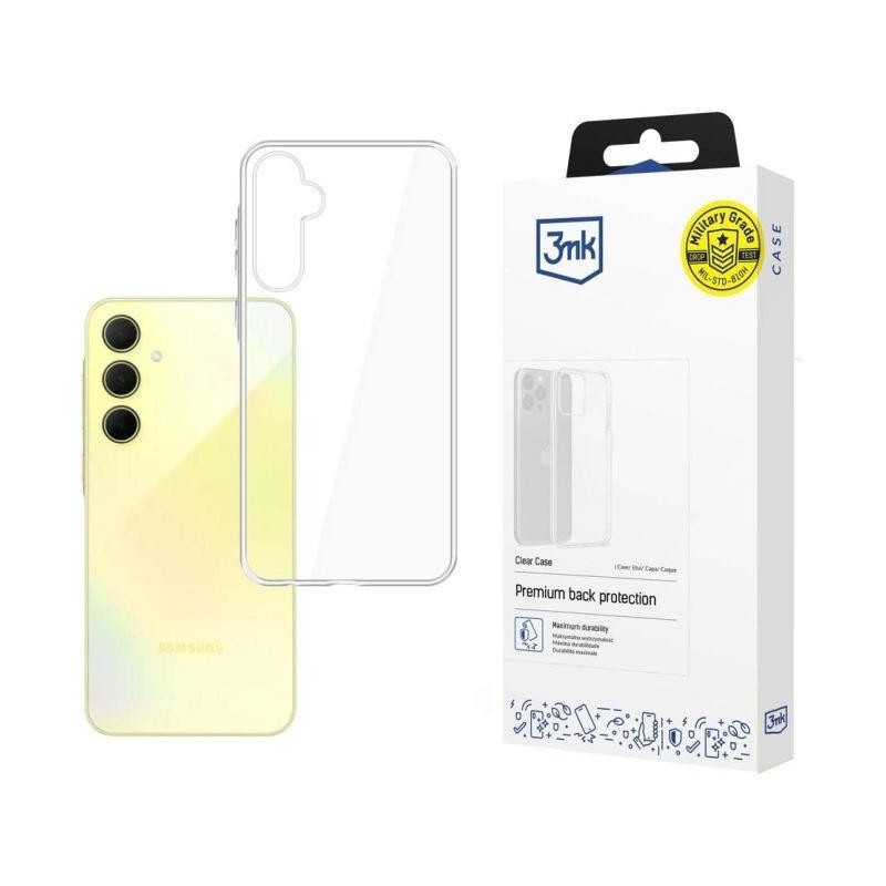 Etui na telefon 3mk do Samsung Galaxy A35 5G - przezroczyste