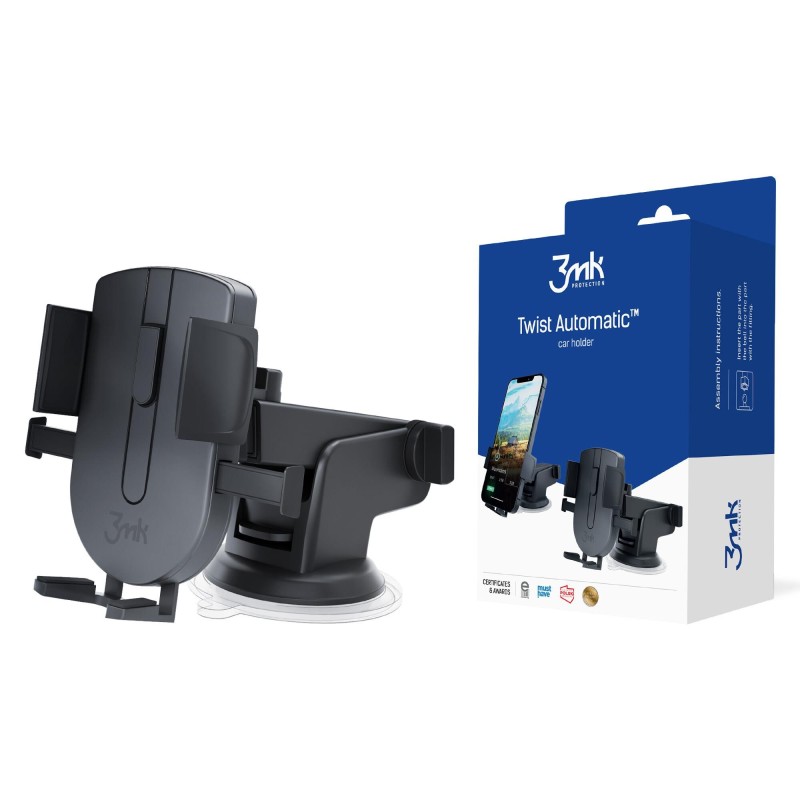 Uchwyt samochodowy 3mk Twist Automatic Car Holder | PartsPC.pl